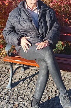 Mój mąż w nowych legginsach 👄👙💋