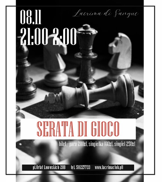 SERATA DI GIOCO - LaCrimadiSangue