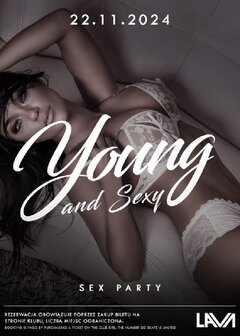 22.11.2024r. PIĄTEK - YOUNG&SEXY - PROMOCJA DLA OSÓB DO 45 R.