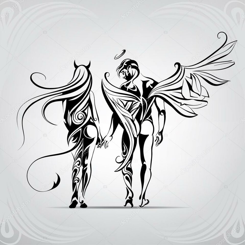 depositphotos_67896187-stock-illustration-angel-and-demon-in-orn - UwiklanyPorzadaniem