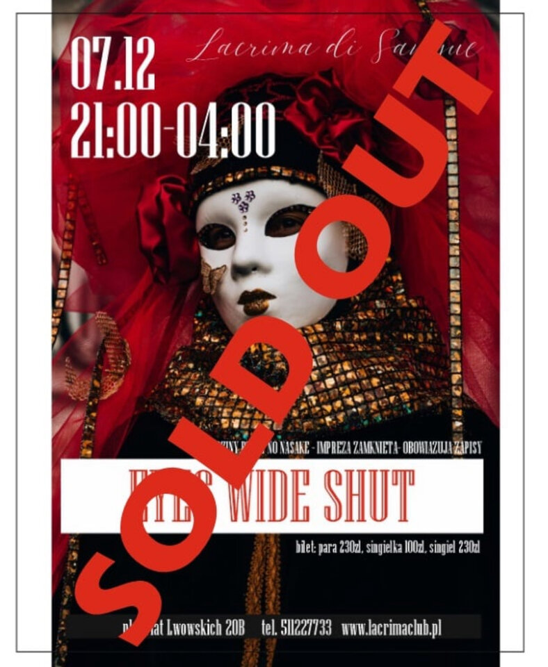 SOLD OUT - LaCrimadiSangue