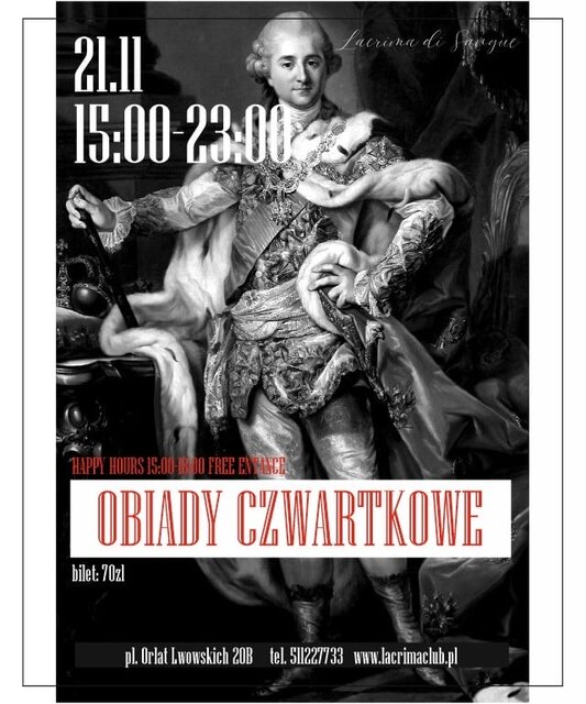 OBIADY CZWARTKOWE - LaCrimadiSangue