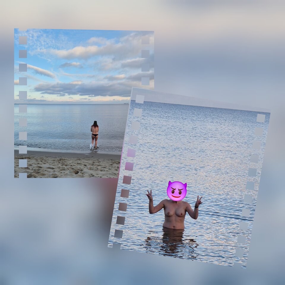 Bałtyk w listopadzie - para82i85