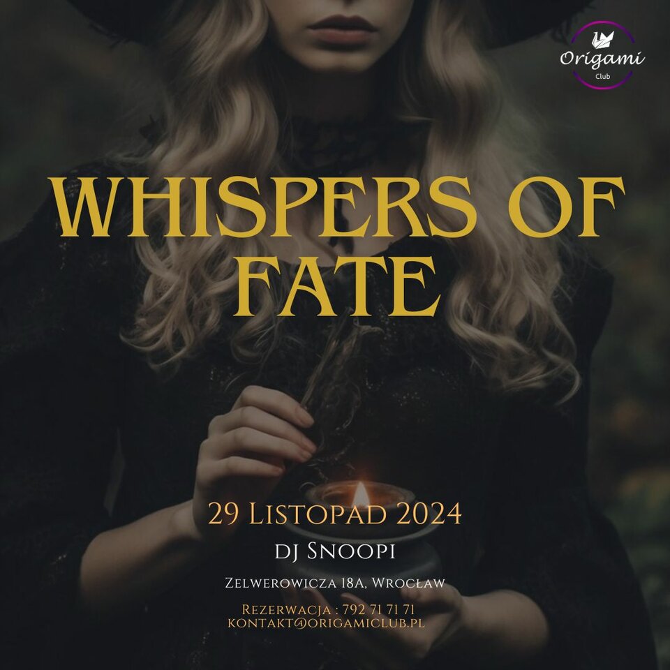 29.11 Whispers of Fate - Origamiclub