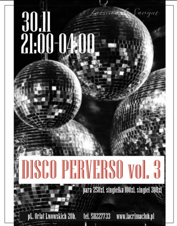 SOBOTA – DISCO PERVERSO vol.2 - LaCrimadiSangue