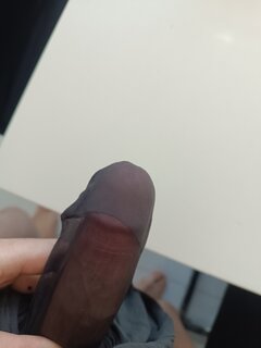 Piękne szare nylonki 