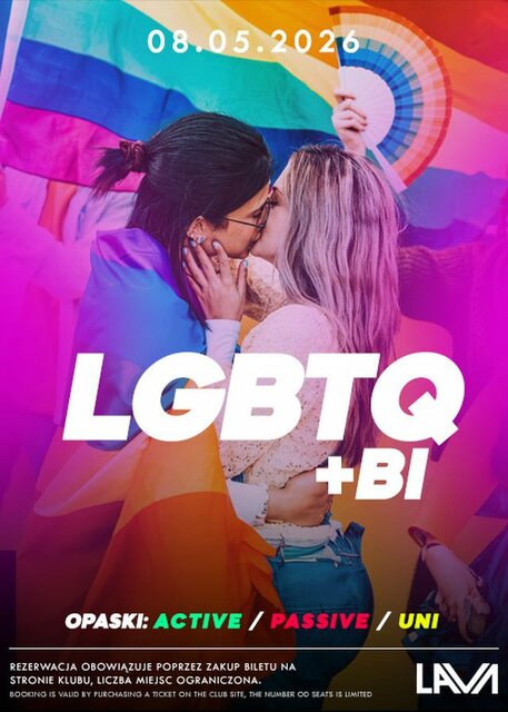 08.05.2026 r. - PRIDE PURE PLAY LGBTQ+ BI - LavaClub